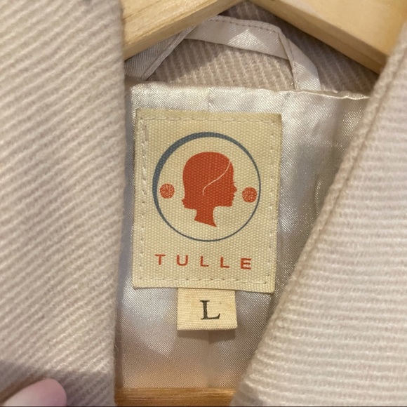 Tulle Anthropologie wool blend jacket - Picture 3 of 7